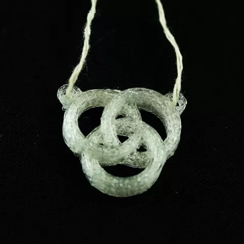 Three circles pendant by Michael Devlin