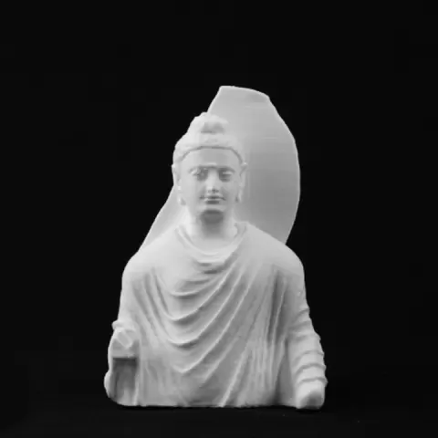 Gandhara Buddha at The Asian Art Museum, San Francisco by Scan The World
