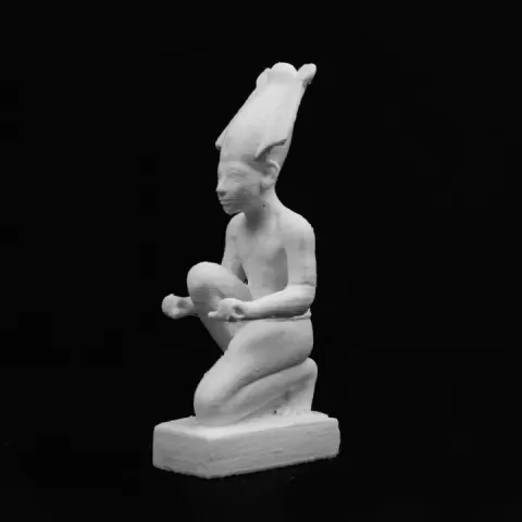 Kneeling Figure of Attributes of Osiris at UEA, Norwich by Scan The World