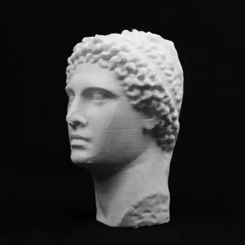 Marble Head of Apion at The British Museum, London by Scan The World