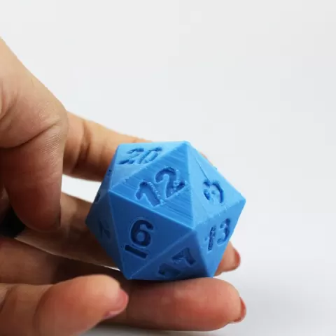 20 faced dice by CARLOS