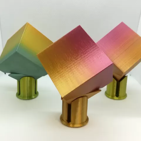 Spinnable Cube: All in One