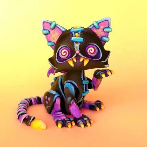 Spooky Cat by TwistyPrints