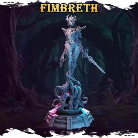 Fimbreth from Ladies of Fairy Tales (Bust included) by Black Bird Miniatures