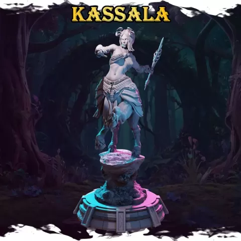 Kassala from Ladies of Fairy Tales (Bust included) by Black Bird Miniatures