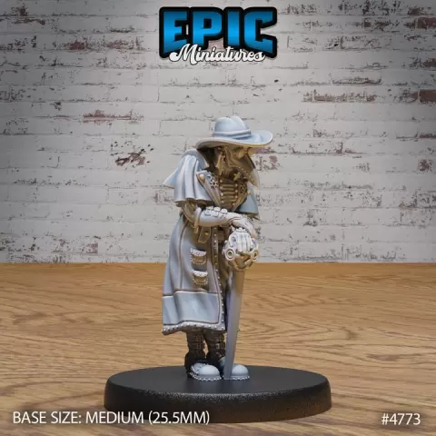 Esoteric Society Mask / Steampunk Villager / Humanoid Scientist / Spiritual Warrior / Mystical Fighter / HUman Alchemy Master / Battle Infantry Army / Construct Alchemist / Steam Technology Encounter by Epic-Miniatures