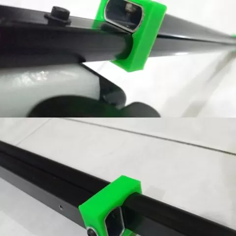 Double Alu Bar Clamp Extension