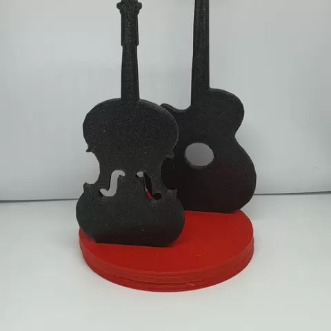 towel holder : music theme