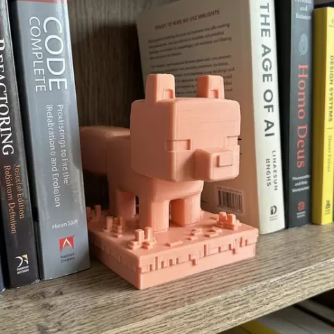 Cute Minecraft Fox Mini Inspired 🦊