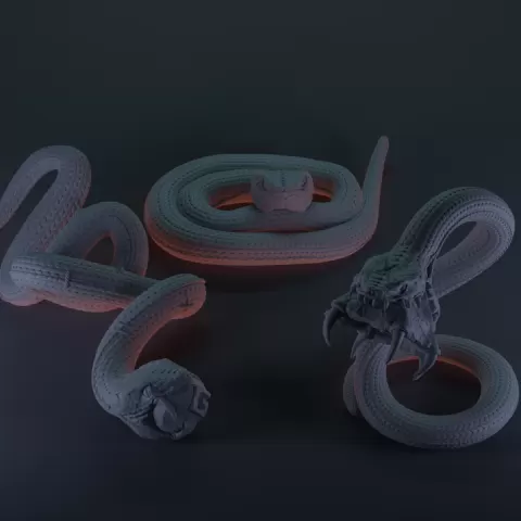Undead Puppet Snake by Adventure Ready