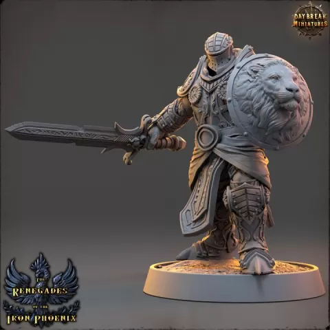 Tristan du Vent Sauvage - The Renegades of the Iron Phoenix by Daybreak Miniatures