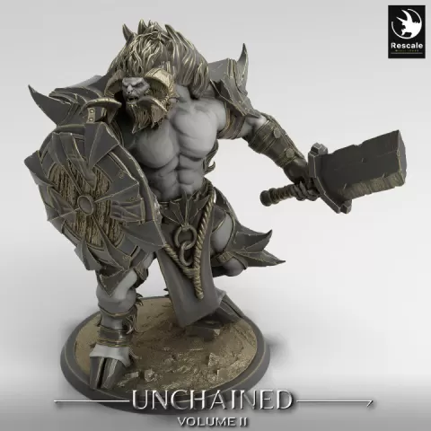 Minotaur Guard by Rescale Miniatures