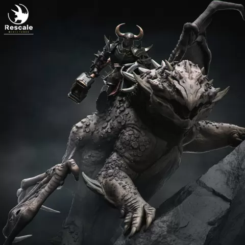 Volcanic Dragon Perch by Rescale Miniatures