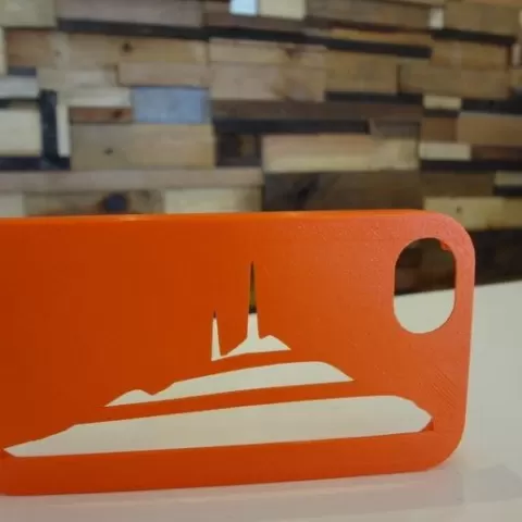 Cerro Campana iPhone Stencil Case