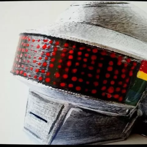 Daft Punk Helmet Gear Shift Knob