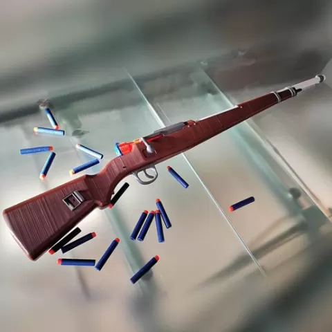NERF Kar98K inspired Sharpfire Conversion Mod