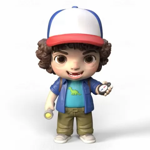 Dustin 3D Print One Piece Model