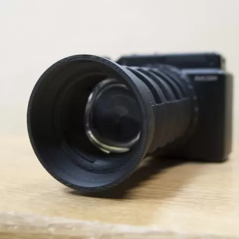 Hand-made camera lens