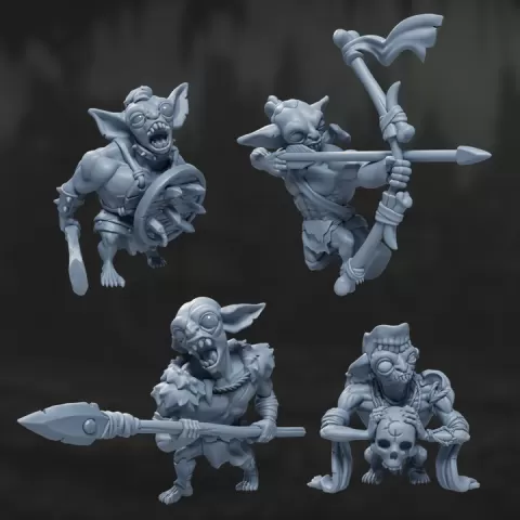 Goblin Warband by Built Bird
