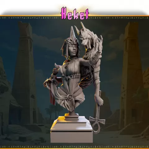 Keket from Ladies of the Desert by Black Bird Miniatures