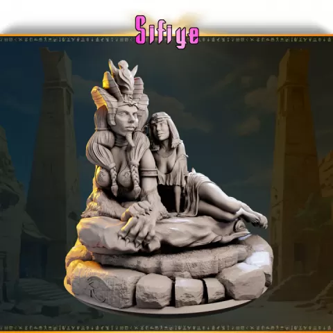 Sifiye from Ladies of the Desert by Black Bird Miniatures