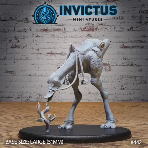 Alien Goose Dino Eating / Space Beast / Galactic Dinosaur / Cosmic Star Battle Raptor / Cyberpunk Duck / Invasion Creature / Trooper Attack / Evil War Mount / Sci-Fi Encounter by Epic-Miniatures