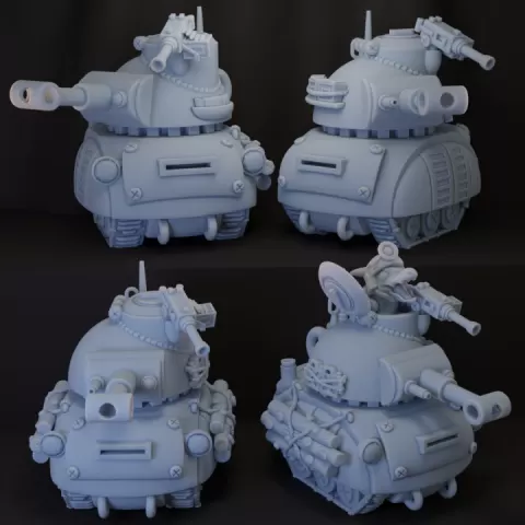 Kobold Mercenary Company Tank Division by The Cackling Kobold Company