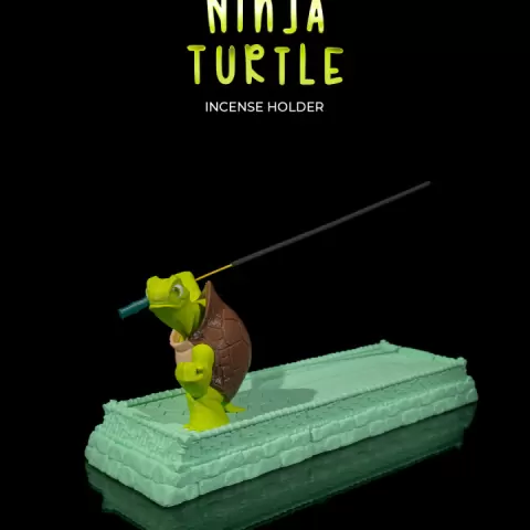 Ninja Turtle Incense Holder by Stlflix