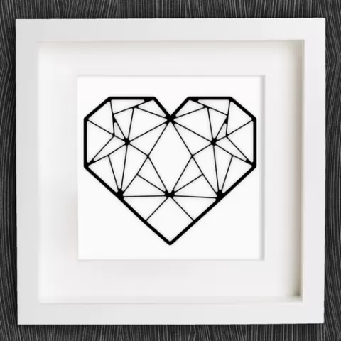 Customizable Origami Heart