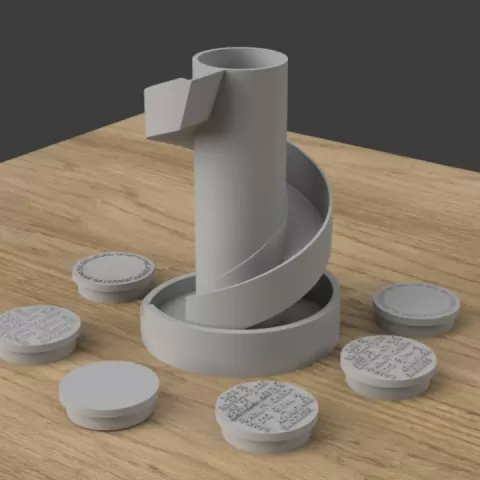 Dice tower by Robin