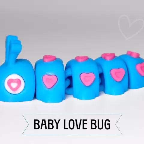 M3D - Flexi Love Bug (Updated) by Meliora3D