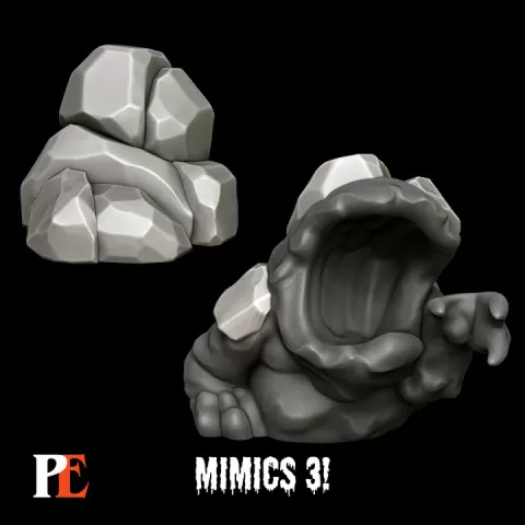 Stone Pile Mimic by Printed Encounter