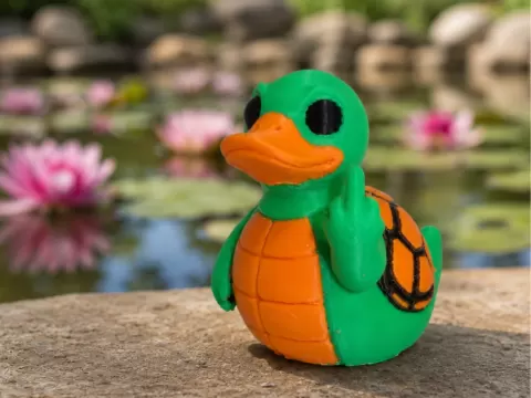 TrailQuackers Finger Turtle Duckie Jeep Duck!
