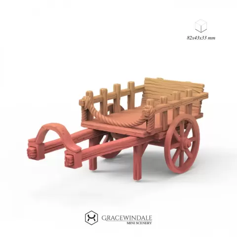 Cart - Two Wheel Wagon - Gracewindale