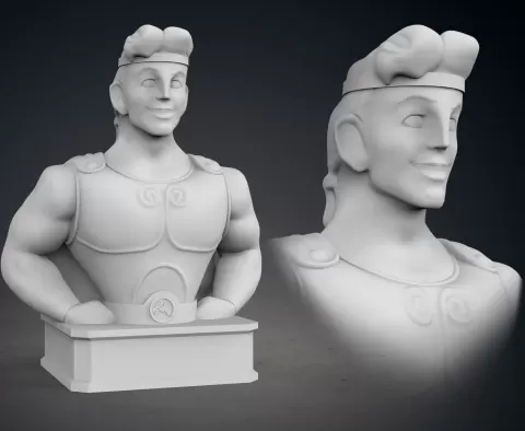 HERCULES BUST - César Cruz
