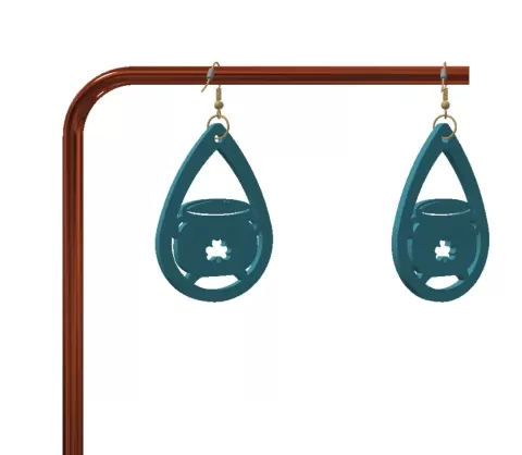 Cute keychain / earrings