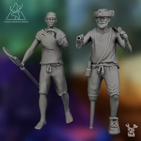 Pirates of the Fantasean by Taiga Miniatures