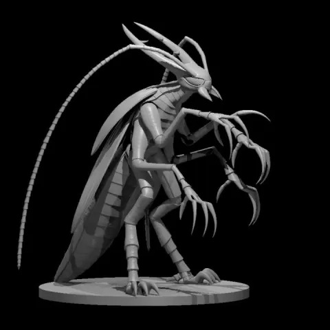 Akyishigal, Demon Lord of Cockroaches by Miguel Zavala