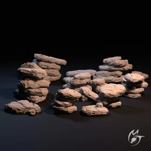 Rocks from Hawkstone Pass by Making Tlon