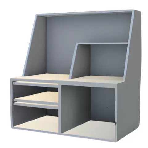 Multi-Compartment Desktop Stationery Organizer