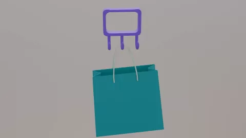 Bag holder - Rendrd Designs