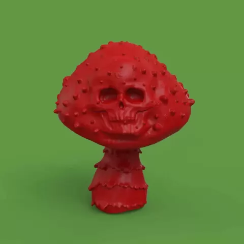 Skull Mushroom - carlitobriganteskull