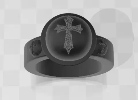 Cross Ring - capnjim183