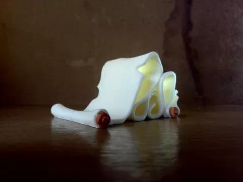 Phone stand- papyrus scroll - Perfetti