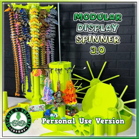 Modular Display Spinner 3.0 - Personal Use