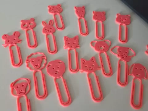 Animals paper clip