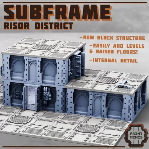 Subframe - Risor District by Print Minis