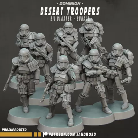 Desert Troopers E-11 Bundle by Jandro Marquez