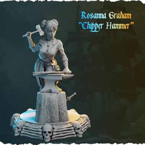 Rosanna Graham from Ladies of the Sea (Pirates) by Black Bird Miniatures