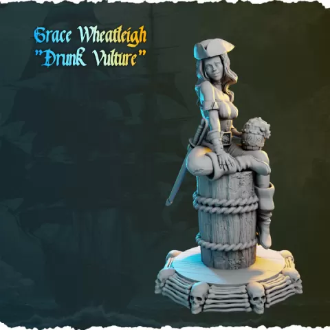 Grace Wheatleigh from Ladies of the Sea (Pirates) by Black Bird Miniatures